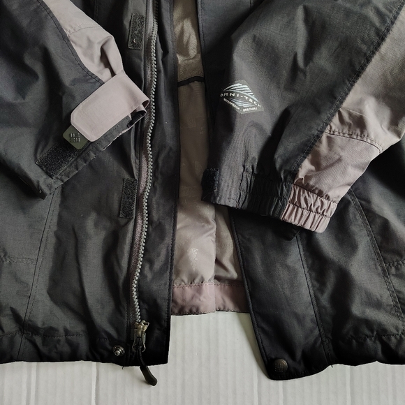 Columbia Interchange Bugaboo Omnitech Men's Jacket Large Black Gray Gorpcore - Picture 13 of 16